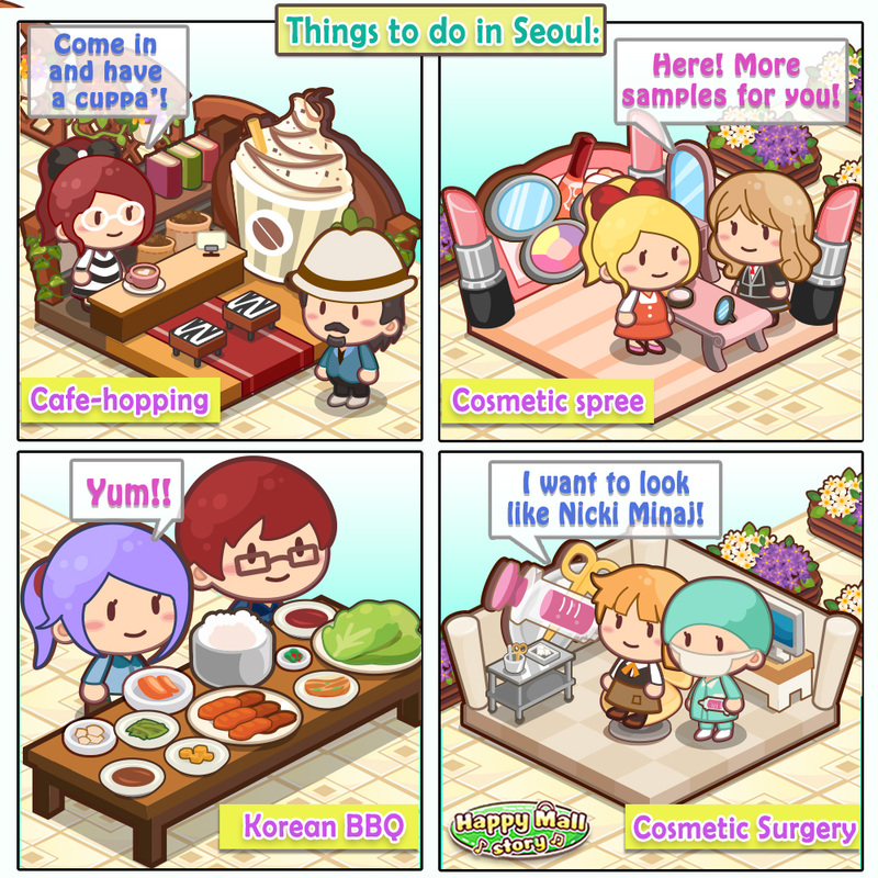 Happy Mall Story Korea Comic