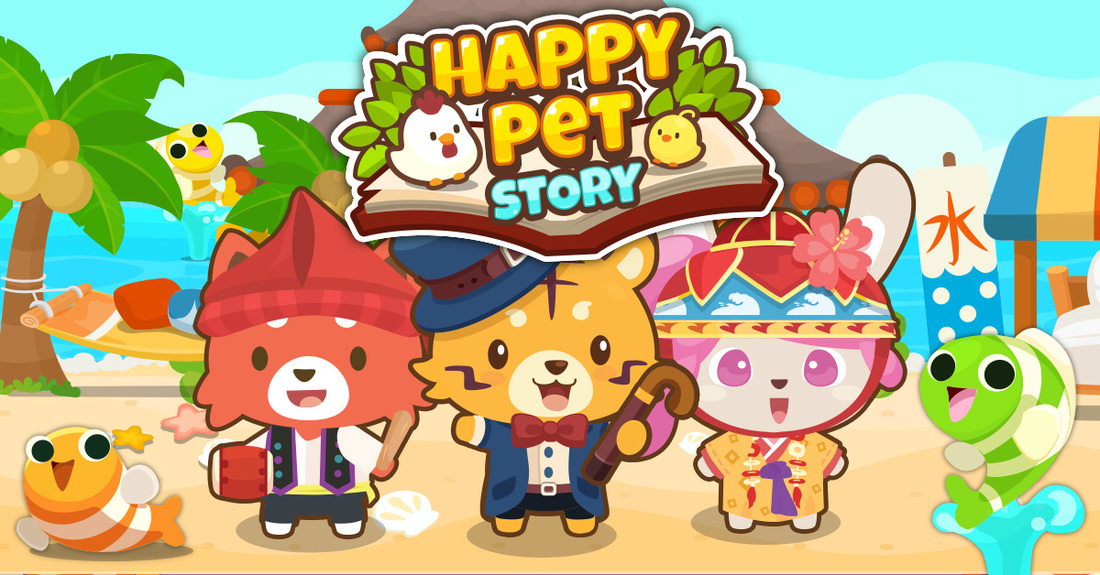 Happy Pet Story Summer Theme