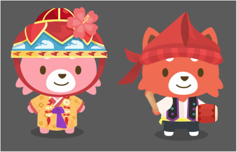 Happy Pet Story Okinawa costume