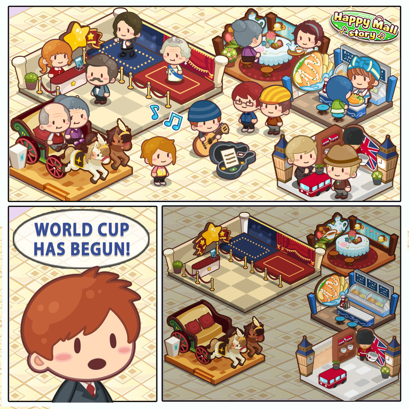 Happy Mall Story World Cup 2014 Comic